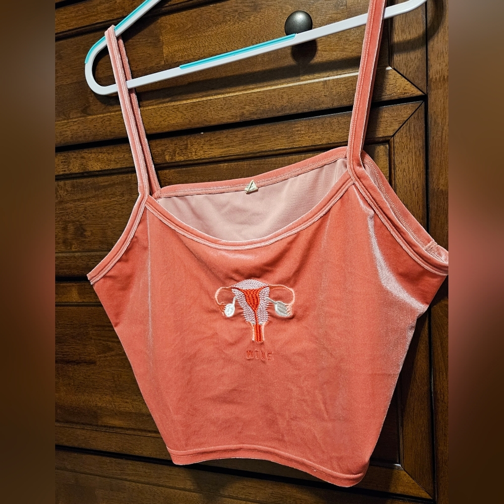 Fashion Brand Company "Mine" Velvet Cami Top Size 3X/4X